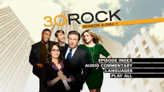 30 Rock Season 4 Disc 1 Motion Menu